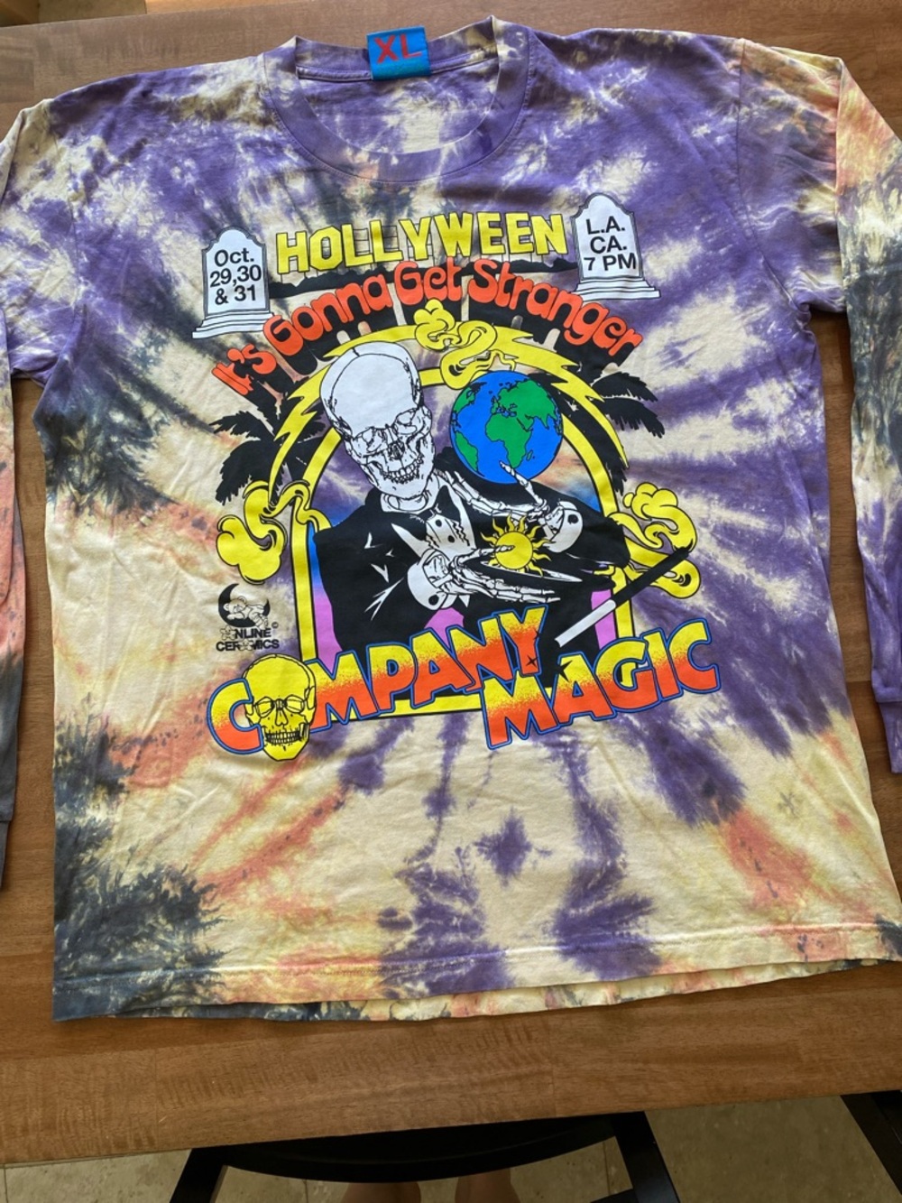 Online Ceramics x Dead & Company Halloween Long sleeve